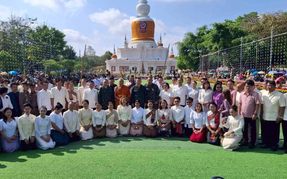 พิธีเปิดงานนมัสการพระบรมธาตุนาดูน ประจำปี 2569