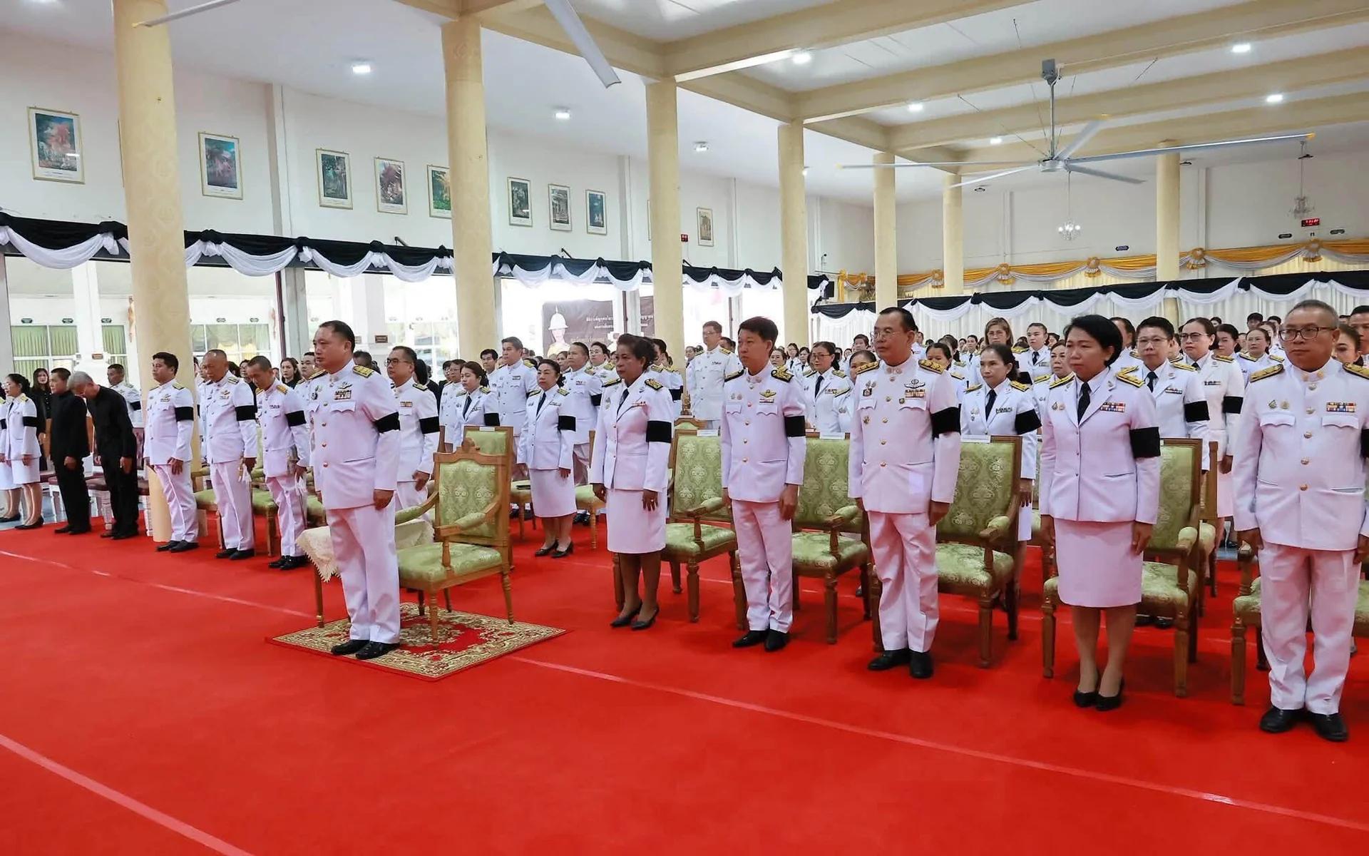 พิธีบำเพ็ญกุศล ในวาระครบ 50 วัน (ปัญญาสมวาร) แห่งการสิ้นพระชนม์ ถวายเป็นพระกุศลแด่สมเด็จพระเจ้าลูกเธอ เจ้าฟ้าพัชรกิติยาภา นเรนทิราเทพยวดี กรมหลวงราชสาริณีส